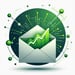 email marketing and CRM mastery icon email marketing and CRM mastery icon